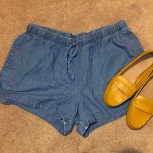 Denim Blue Shorts